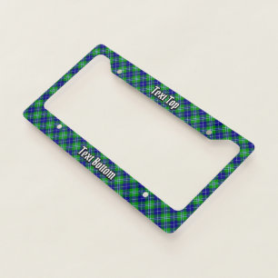 Clan Douglas Tartan License Plate Frame