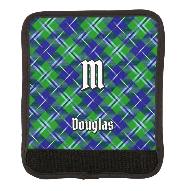 Clan Douglas Tartan Luggage Handle Wrap (Front)