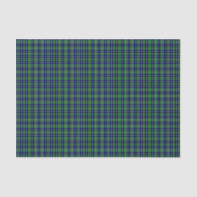 Clan Douglas Tartan Plaid Tissue Paper (Front)