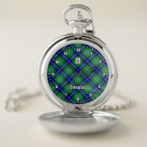 Clan Douglas Tartan Pocket Watch