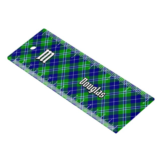 Clan Douglas Tartan Ruler (Angled)