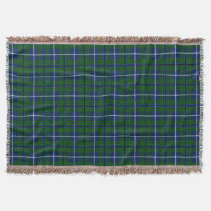 Clan Douglas Tartan Throw Blanket