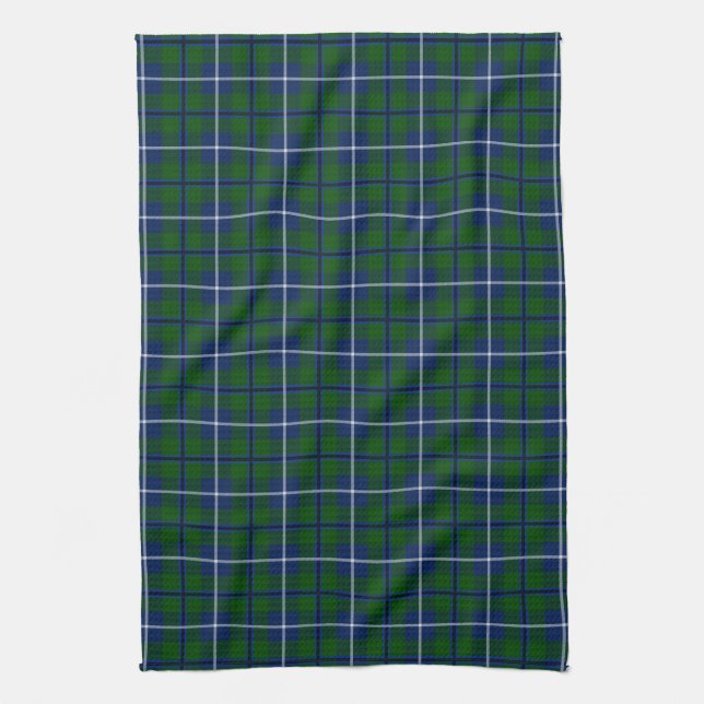 Clan Douglas Tartan Towel (Vertical)