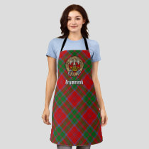 Clan Drummond Crest over Tartan Apron