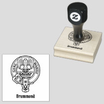 Clan Drummond Crest Rubber Stamp