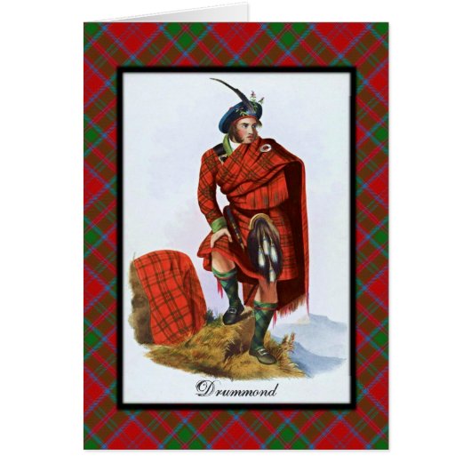 Clan Drummond Scottish Dreams Cards (Front)