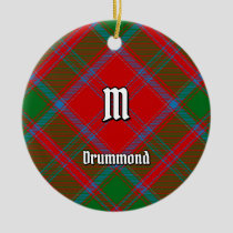 Clan Drummond Tartan Ceramic Ornament