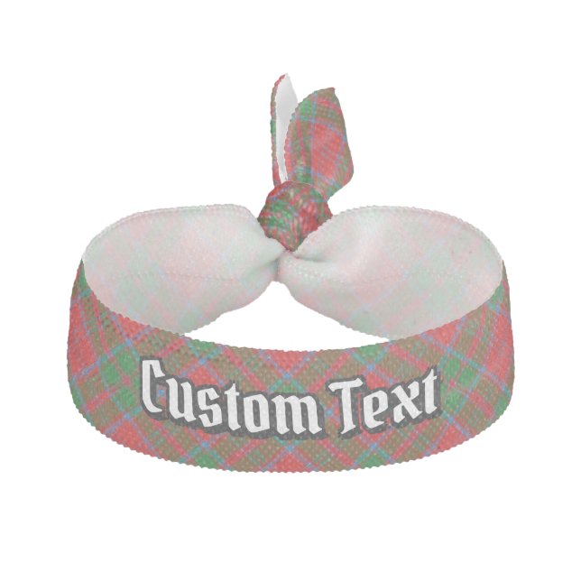 Clan Drummond Tartan Elastic Hair Tie (Front)