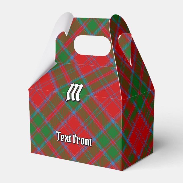 Clan Drummond Tartan Favor Boxes (Front Side)