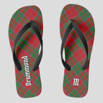 Clan Drummond Tartan Flip Flops