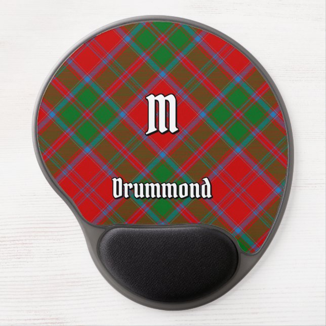 Clan Drummond Tartan Gel Mouse Pad (Front)