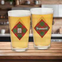 Clan Drummond Tartan Glass