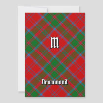 Clan Drummond Tartan Invitation