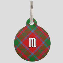 Clan Drummond Tartan Pet ID Tag