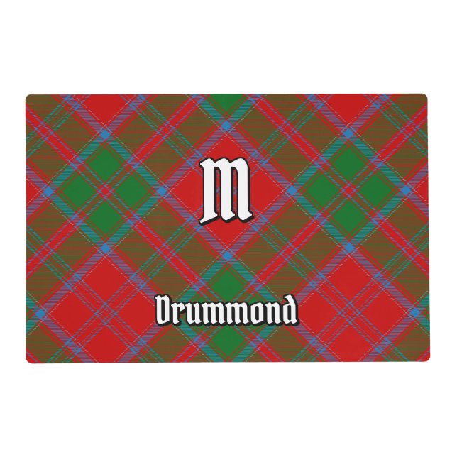 Clan Drummond Tartan Placemat (Front)