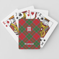 Clan Drummond Tartan Poker Cards