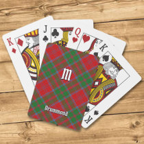 Clan Drummond Tartan Poker Cards