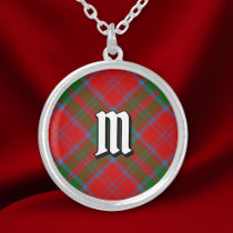 Clan Drummond Tartan Silver Plated Necklace
