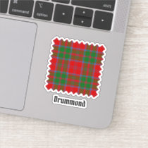 Clan Drummond Tartan Sticker