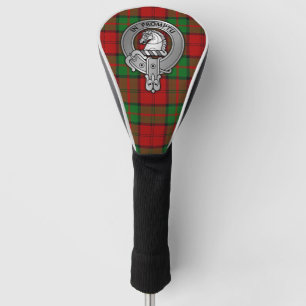 Clan Dunbar Crest & Tartan Golf Head Cover