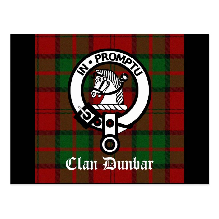 Dunbar Ancient Tartan Crest 2D T-shirt - Alba Skull Style