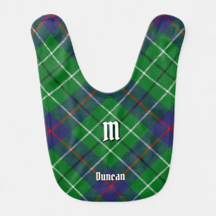 Clan Duncan Tartan Baby Bib