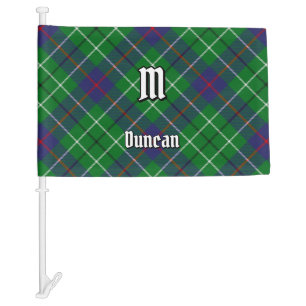 Clan Duncan Tartan Car Flag