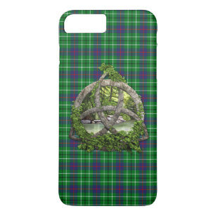 Clan Duncan Tartan Celtic Trinity iPhone 8 Plus/7 Plus Case