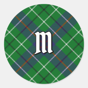 Clan Duncan Tartan Classic Round Sticker