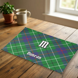 Clan Duncan Tartan Cloth Placemat