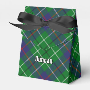 Clan Duncan Tartan Favor Boxes