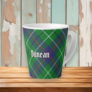 Clan Duncan Tartan Latte Mug