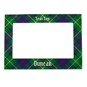 Clan Duncan Tartan Magnetic Frame