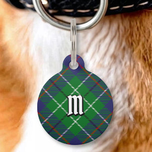 Clan Duncan Tartan Pet ID Tag