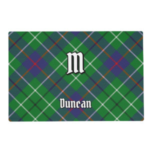 Clan Duncan Tartan Placemat