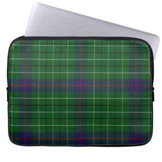 Clan Duncan Tartan Plaid Laptop Cover