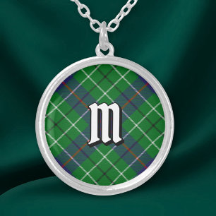 Clan Duncan Tartan Silver Plated Necklace
