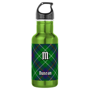 Clan Duncan Tartan Stainless Steel Water Bottle