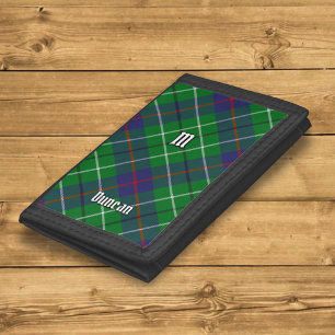 Clan Duncan Tartan Trifold Wallet