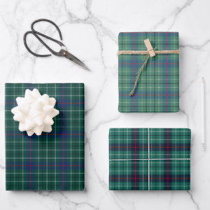 Clan Duncan Tartan Variations Wrapping Paper Sheets