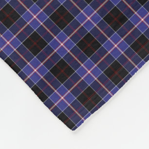 Clan Dunlap Tartan Fleece Blanket