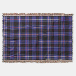 Clan Dunlap Tartan Throw Blanket