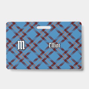 Clan Elliot Ancient Tartan Badge
