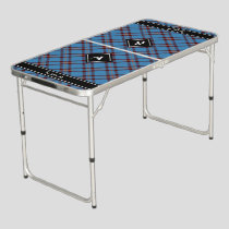 Clan Elliot Ancient Tartan Beer Pong Table