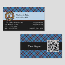 Clan Elliot Ancient Tartan Business Card