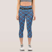 Clan Elliot Ancient Tartan Capri Leggings