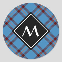 Clan Elliot Ancient Tartan Classic Round Sticker