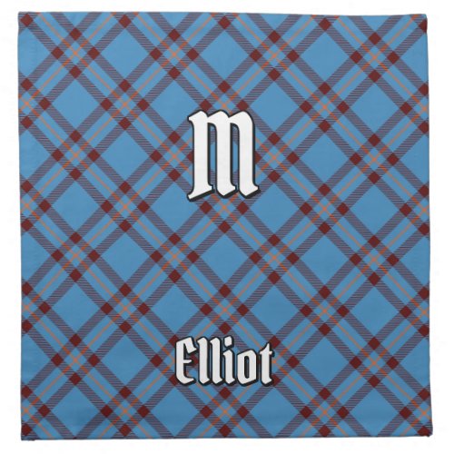 Clan Elliot Ancient Tartan Cloth Napkin