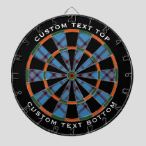 Clan Elliot Ancient Tartan Dart Board