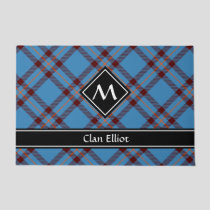 Clan Elliot Ancient Tartan Doormat